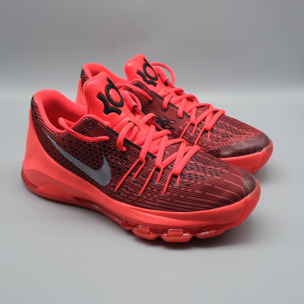 Nike KD 8 V8 Basketball Shoes Mens Size 7Y Bright Crimson Red 749375-610